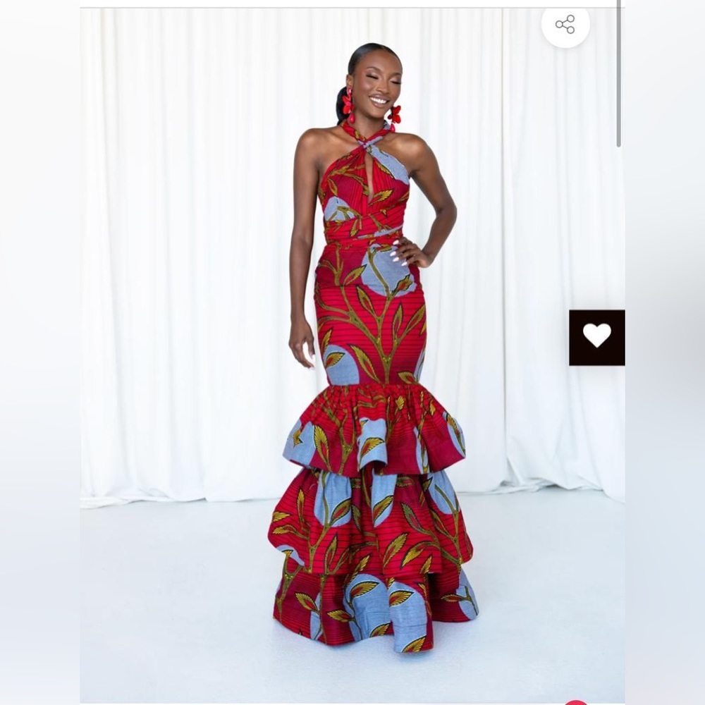 Beautiful Infinity African Dress